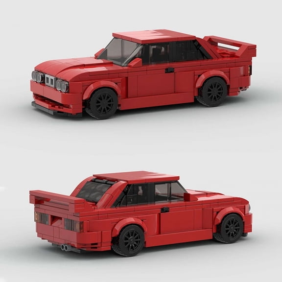 HOT MOC City Racing Car Speed Champions Sports Building Blocks Bricks Classic Supercar Racers M3 DTM Great Vehicles Kits Toys