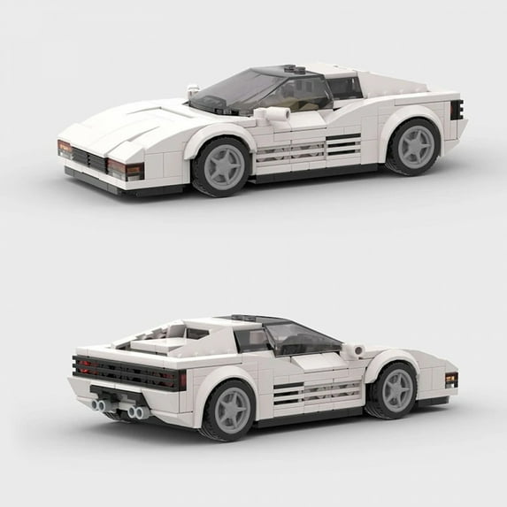 HOT MOC Speed City Car Champion Racer Classic Supercar Building Blocks Brick Racing Super Creative Garage Set Vehicle Kids Toys