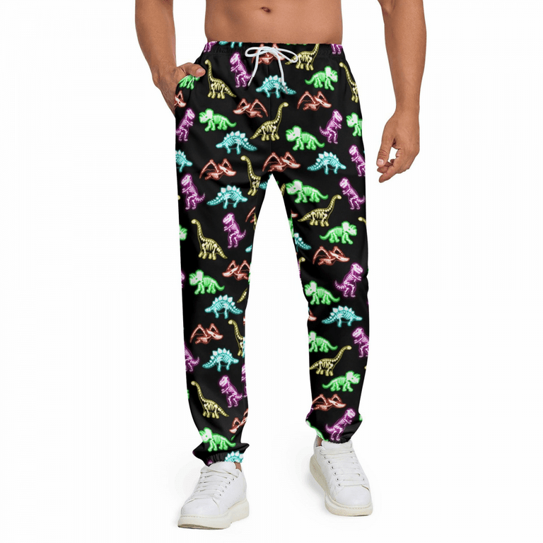 HOT Men 80s Jogger Sweatpants Funny Joggers Pants Casual Track Pants 90s Outfit for Men Sports Athletic Track festival Costumes Walmart