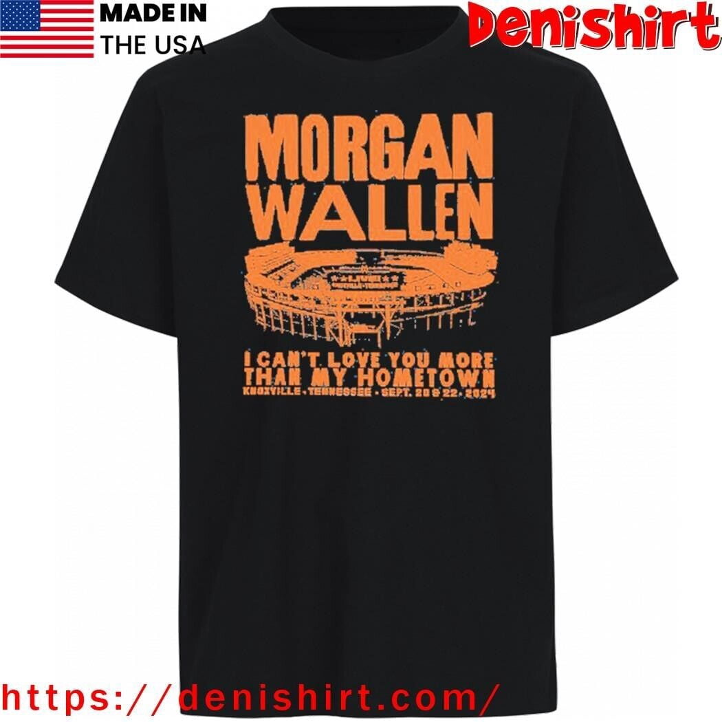HOT! Wallen Live Knoxville Tennessee Sept 20 & 22 2024 Shirt