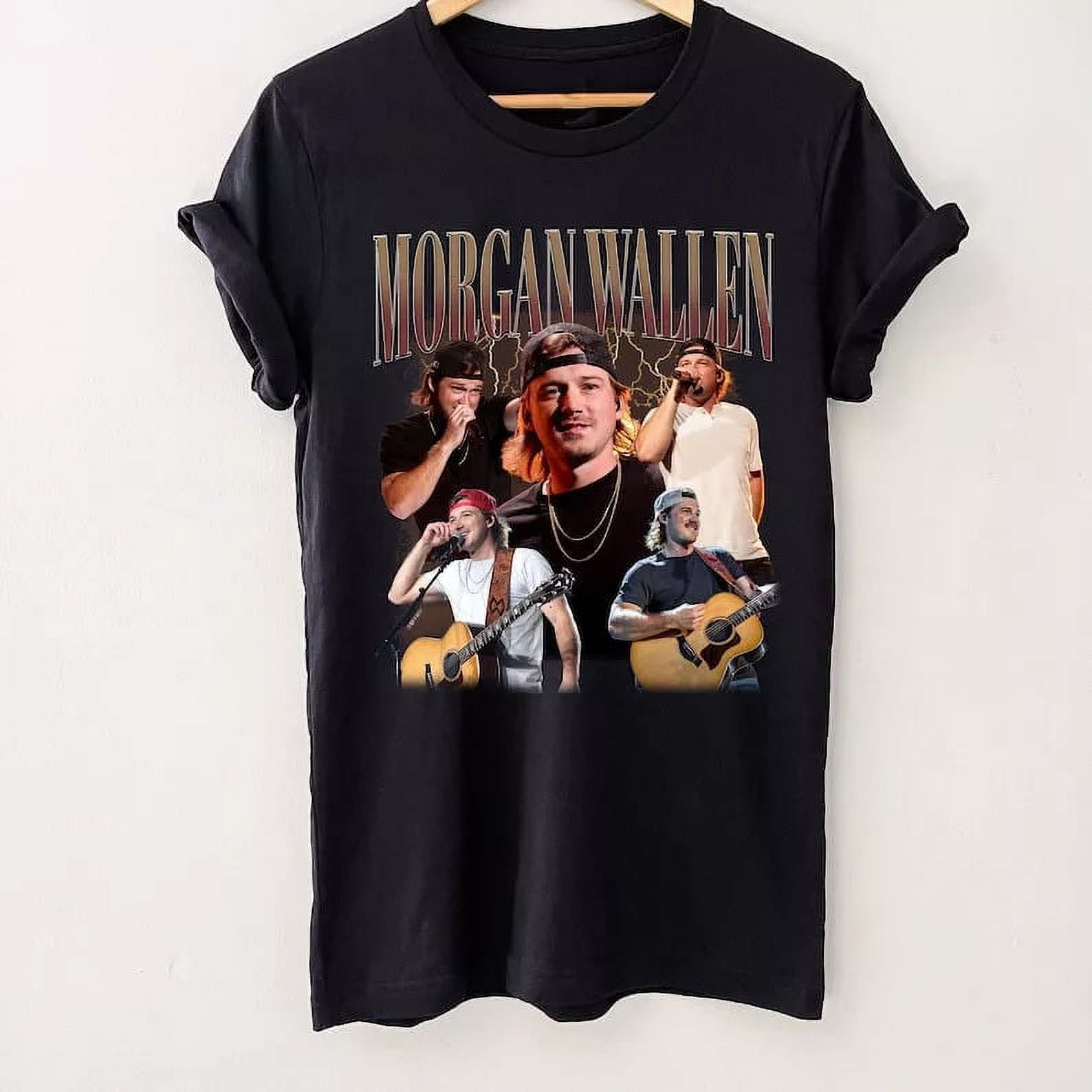 HOT! Wallen One Night At A Time Tour August 2024 T Shirt S5XL