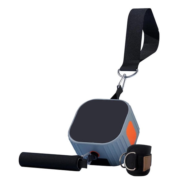 HOT Multifunctional Fitness Equipment Resistance Machine for Strength Training, Comprehensive Gym Workout Gear Orange Gray