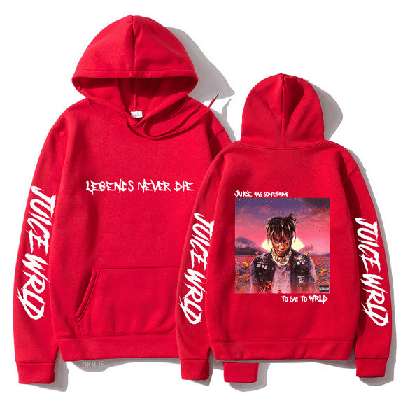 HOT NEW 2025 Juice WRLD Unisexs Hoodie Hip Hop Casual Pullover Hooded Sweatshirts