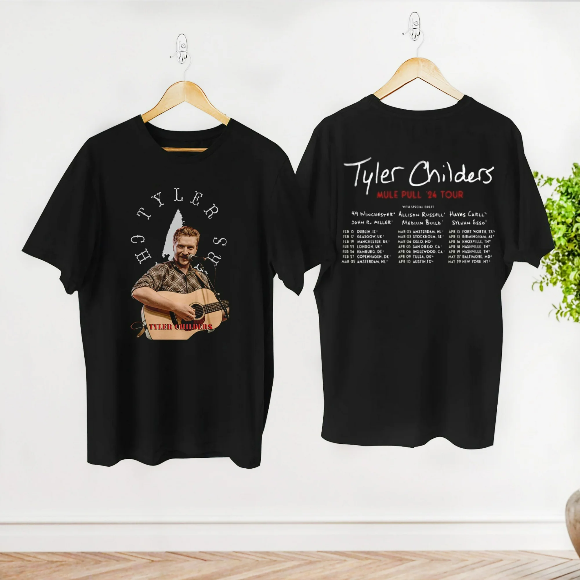 HOT NEW 2SidezClownz ,2024 Tyler Childers Mule Pull 24 Tour Shirt Tyler Childers Fan Gifts