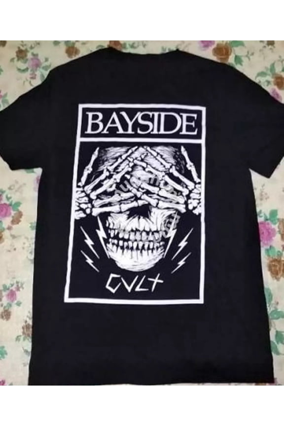 HOT NEW Bayside band black T-shiRT uNISEX aLL SIZES s TO 345xL SG725
