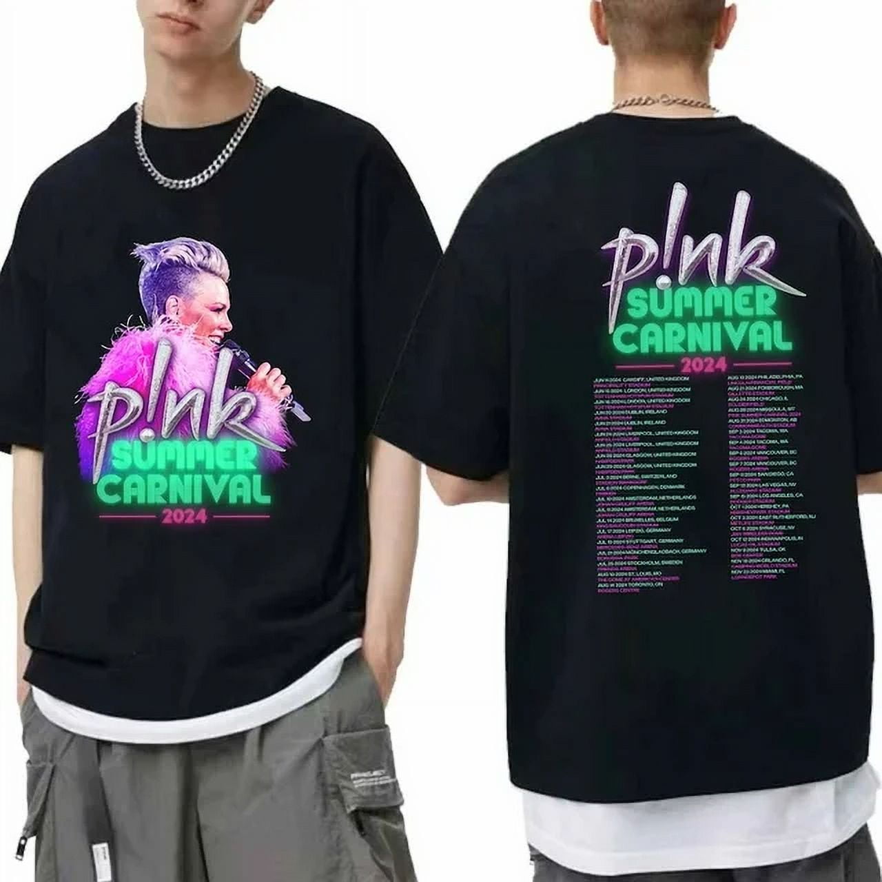 HOT NEW CIEN 2SIDE ,P!nk Pink Singer Summer Carnival 2024 Festival