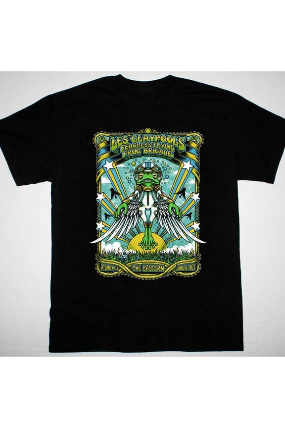 HOT NEW Les Claypool poster T-shirt Black short sleeve All sizes JJ2593