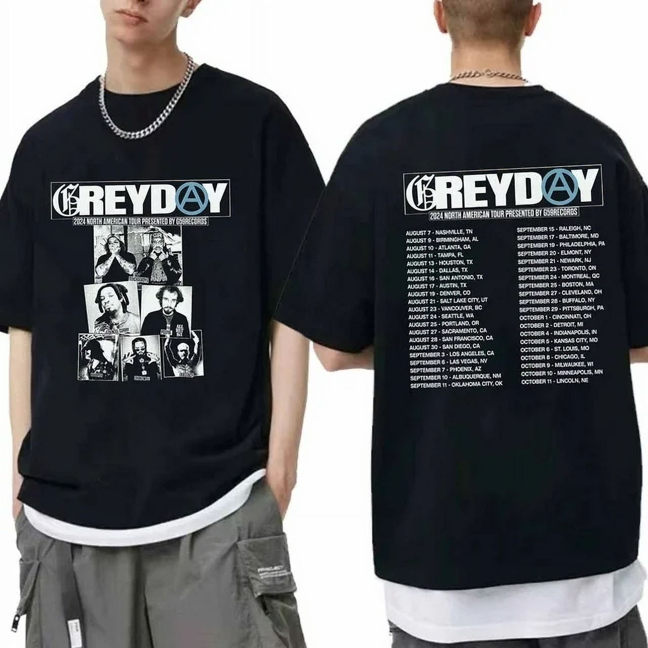 HOT NEW ,SUICIDEBOYS Grey Day 2024 Tour Shirt, Suicideboys Band Fan