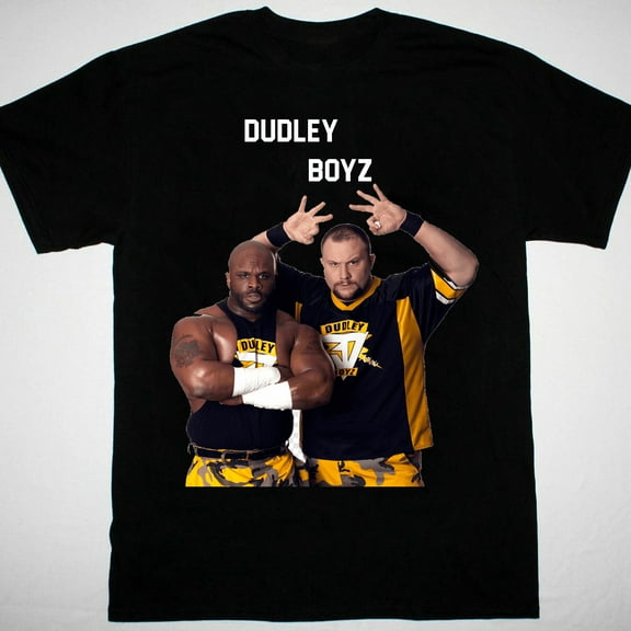 HOT NEW The Dudley Boyz black T-shirt short sleeve All sizes S-5Xl NL3350