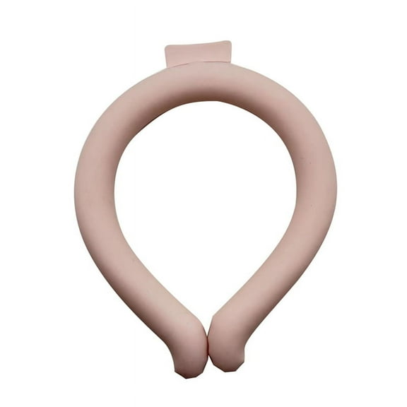 HOT Neck Cooling Tube,for Hot Summer,Ice Ring Cooler for Outdoor Sports, Workers Pink