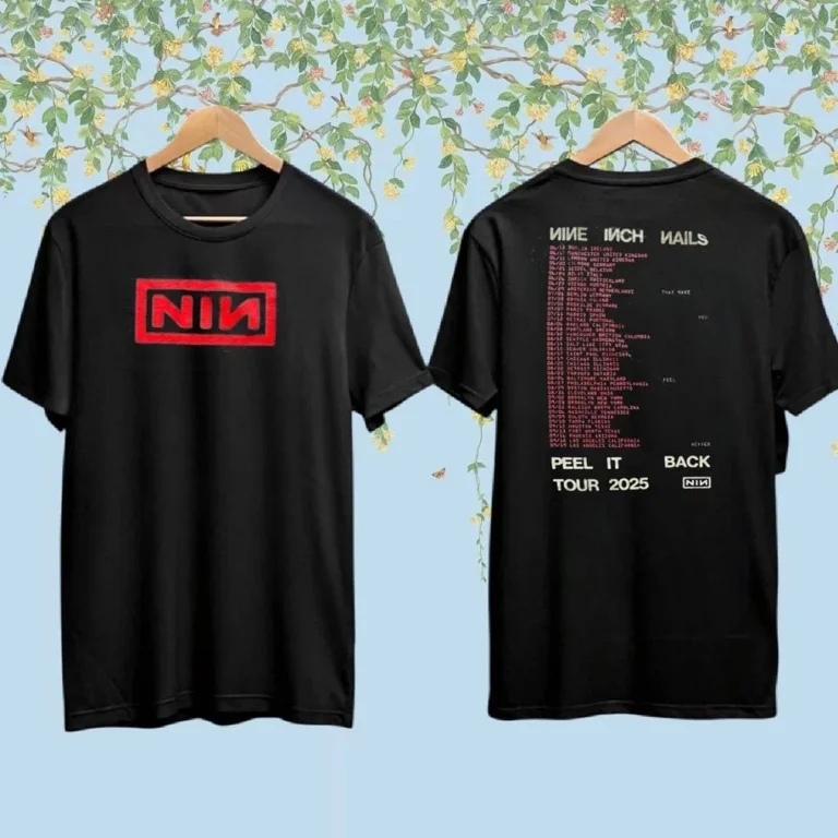 HOT!!!Nine! Inch Nails Peel It Back Tour 2025 T Shirt