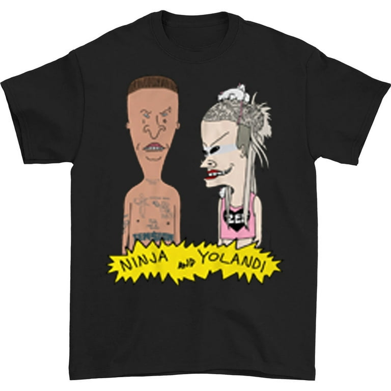 HOT Ninja N Yolandi Visser Die Antwoord band T-shirt Black