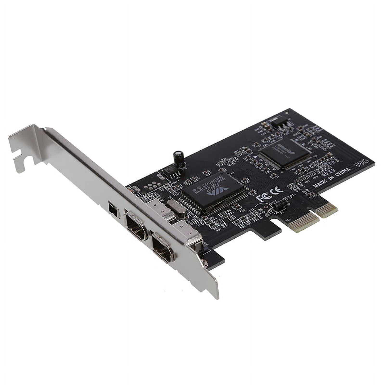 Scheda PCIe Firewire 4 Porte - IEEE 1394a/b Per Windows E Mac | Velocit&agrave; Fino A 800 Mbps