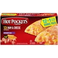 thumbnail image 1 of HOT POCKETS Ham & Cheese Frozen Sandwiches 13 ct Box, 1 of 11