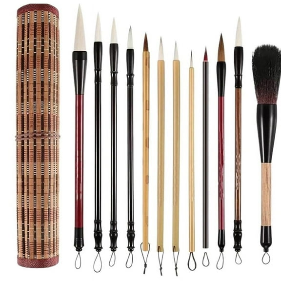HOT Painting and Calligraphy Brushes -Versatile Chinese Ink Brushes,Painting Writing Watercolor for Drawing