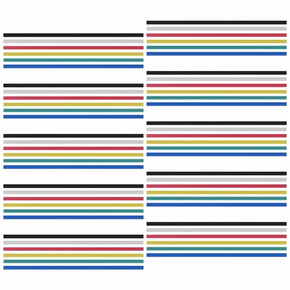 Plastic Welding Repair Rods 60 Pieces Plastic Welder Sticks for Car Bumper Plastic Repair Hot Air