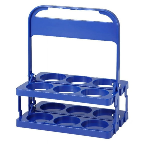 HOT Portable Beer Carrier- 6 Pack Drink Holder,Reusable Plastic Wine & Rack, Ideal for Picnics and Parties B