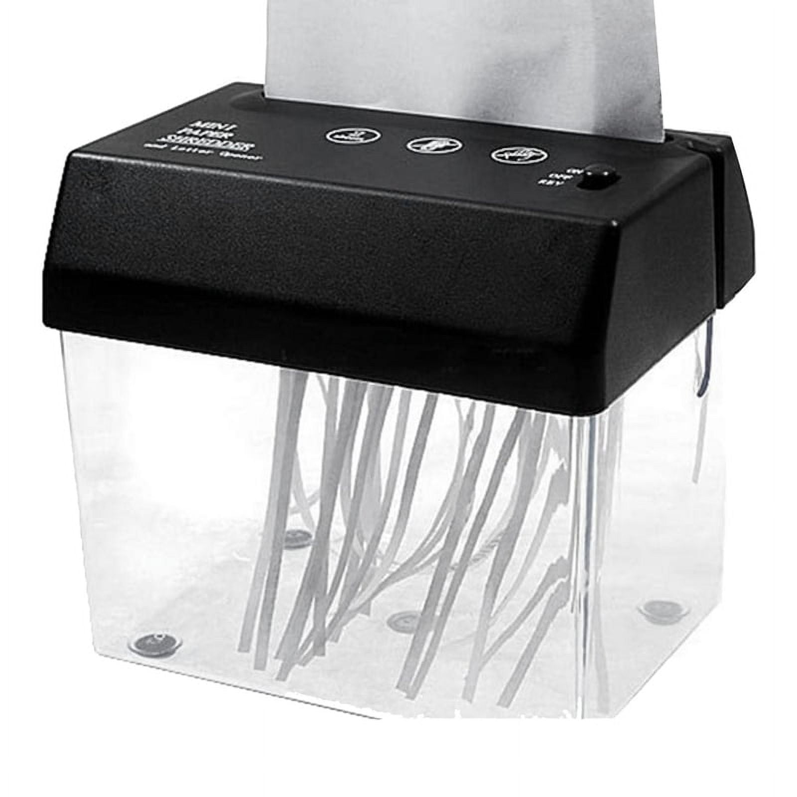 Portable Electric Paper Shredder USB Battery Operated Documents Cutting Tool for Home Office