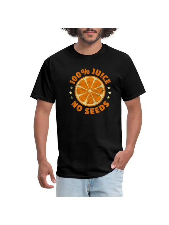 HOT Post Vasectomy 100% Juice No Seeds Funny Men's T-Shirt