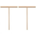 thumbnail image 1 of Practial T Shape Crepe Maker Pancake Batter Wooden Spreader Stick Home Kitchen Tool Kit DIY Use, 1 of 4