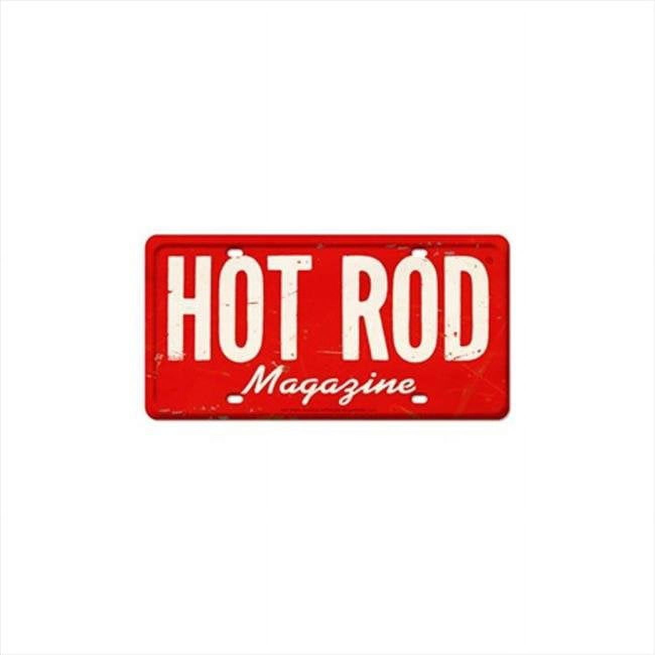 HOT ROD Magazine Automotive License Plate