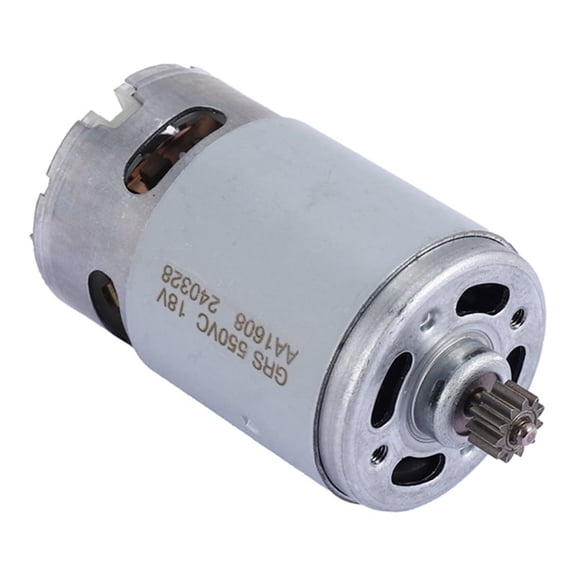 RS550 18V 19500 RPM DC Motor with Two-Speed 11 Teeth and High Torque  for Electric Drill/Screwdriver