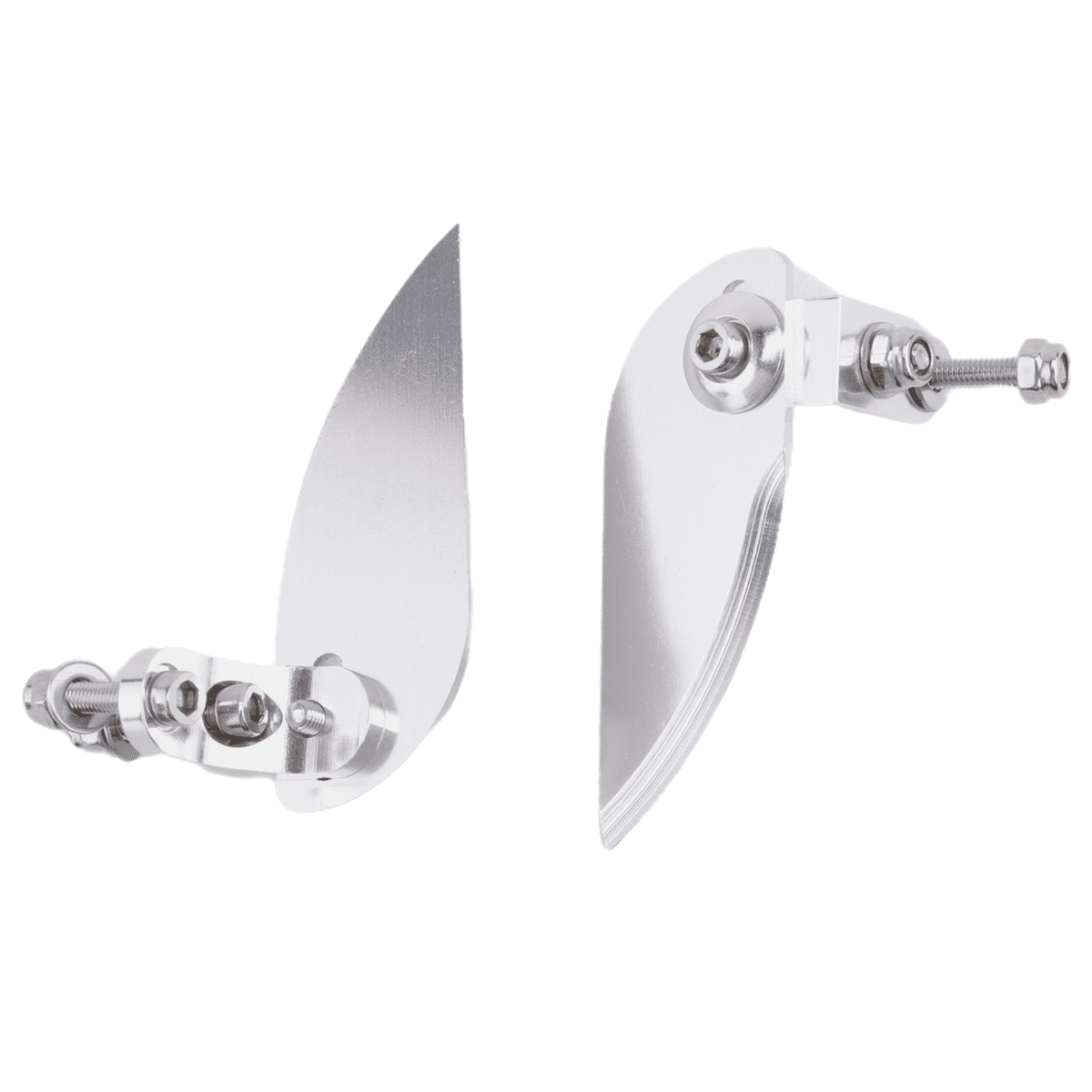 Ailerons Réglables En Aluminium Pour Bateau RC FT012 - Améliore La Stabilité En Virage à Haute Vitesse