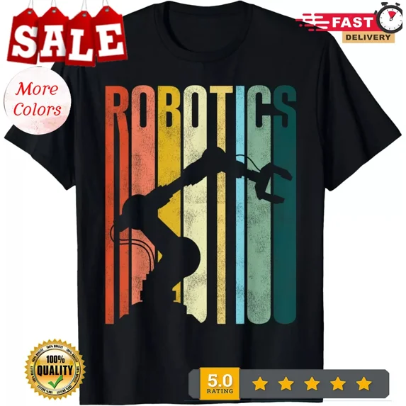 Maintenance Engineer Ropot HOT-Robot Robotics Engineer Retro Vintage Robotics T-Shirt - Walmart.com