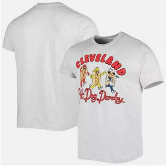 ~HOT SALE~ Cleveland Guardians Hot Dog Derby Multicolor T-Shirt S-5XL