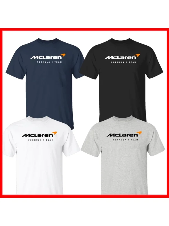 HOT SALE - McLaren Tee Racing Team F1 Formula One Unisex All Size