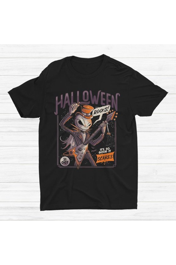 HOT SALE!! Rocks Creepy Horror Halloween 90S Retro Vintage T-shirt Size S-5XL