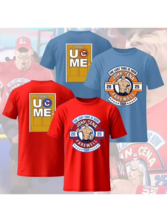 HOT SALE! WWE John Cena 2025 Farewell Tour After This UCME T-Shirt For Fan