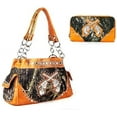 thumbnail image 1 of HOT SALE Western Rhinestone Camouflage Handbag With Matching Wallet In Multi Collections, 1 of 6