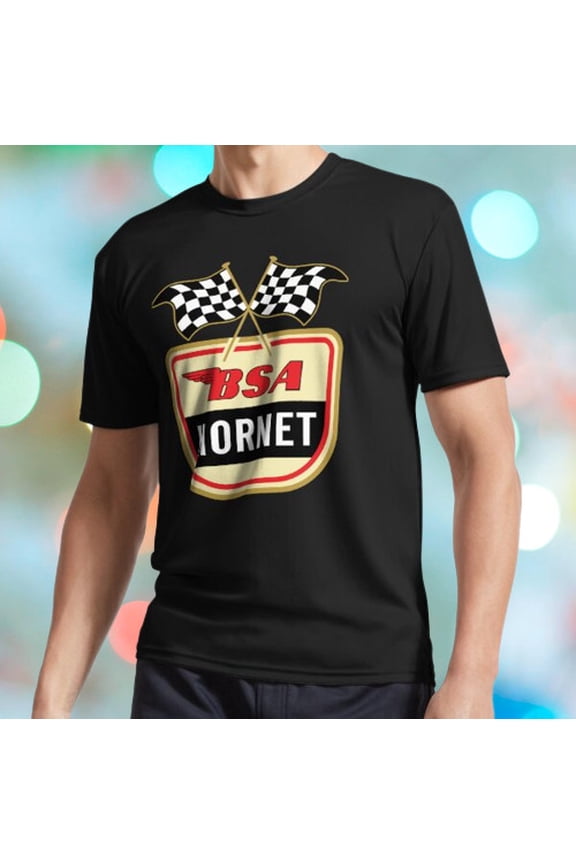 HOT SHIRT BSA HORNET LOGO BRITISH LOGO TSHIRT UNISEX TEE FUNNY USA SIZE S-5XL