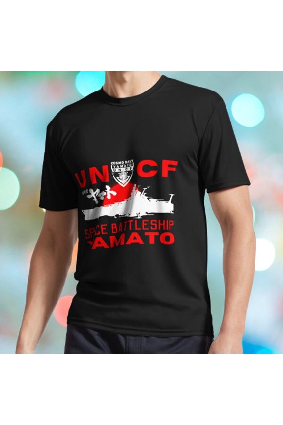 HOT SHIRT COSMO NAVY YAMATO CLASSIC LOGO TSHIRT UNISEX TEE FUNNY USA SIZE S-5XL