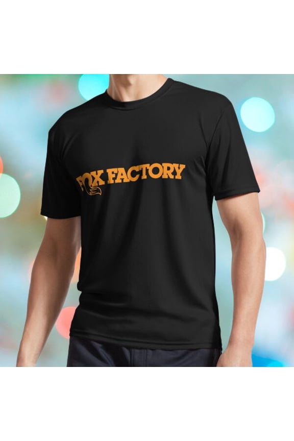 HOT SHIRT FOX! FACTORY RACING SHOX LOGO TSHIRT UNISEX TEE FUNNY USA SIZE S-5XL