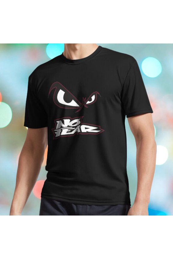 HOT SHIRT NO FEAR ACTIVE T-SHIRT LOGO TSHIRT UNISEX TEE FUNNY USA SIZE S-5XL