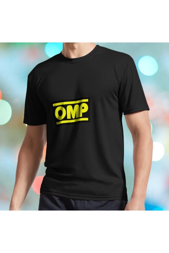 HOT SHIRT OMP LOGO ACTIVE T-SHIRT UNISEX TEE FUNNY USA SIZE S-5XL
