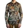 thumbnail image 1 of HOT SHOT Men's Camo Hunting Lightweight Performance Long Sleeve Shirt - Realtree Edge, Large, 1 of 5
