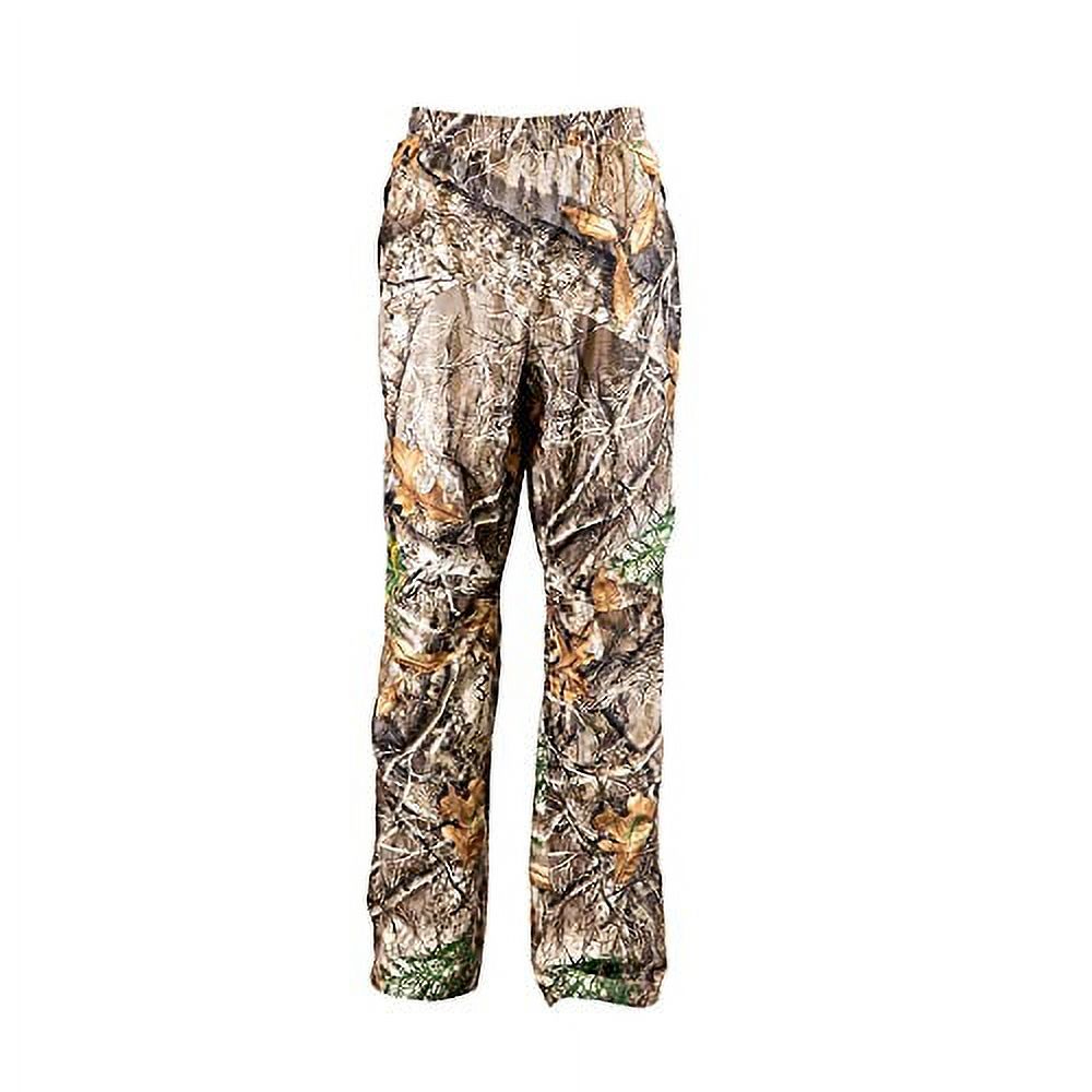 HOT SHOT Men’s Camo Rain Pant – Realtree Edge Waterproof Hunting Outdoor Apparel, X-Large