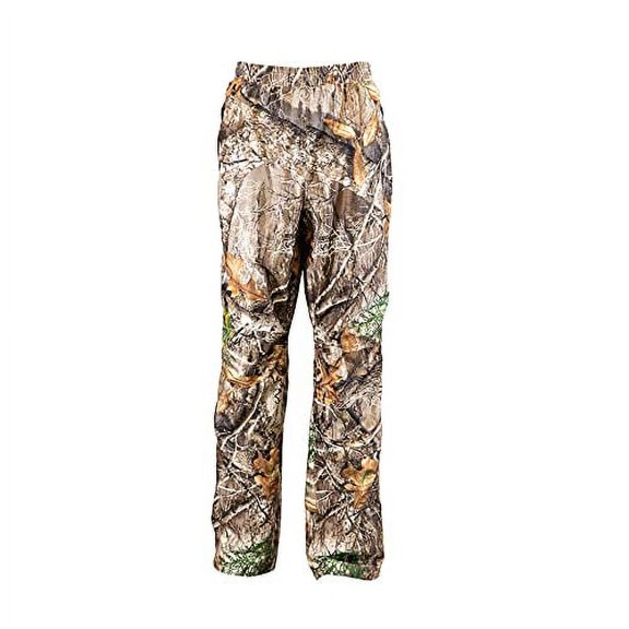 HOT SHOT Men’s Camo Rain Pant – Realtree Edge Waterproof Hunting Outdoor Apparel, X-Large