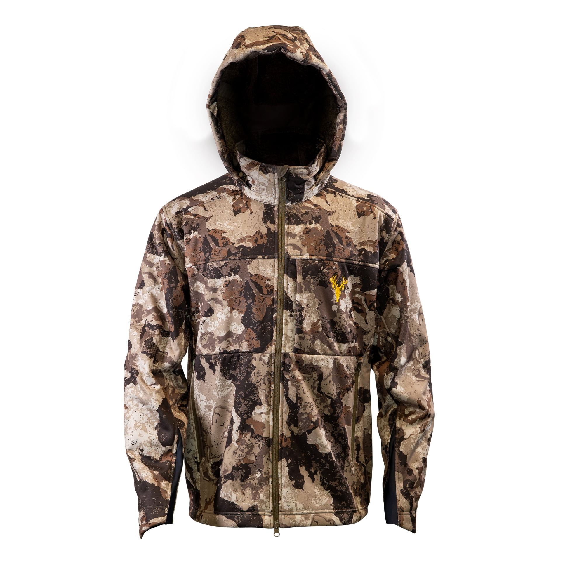 HOT SHOT Men’s Camo Softshell Jacket – Realtree Edge Hunting Outdoor  Apparel, Medium