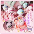 HOT Sanrios Cute Cartoon Model Doll Key Cap Anime My Melody Cinnamoroll