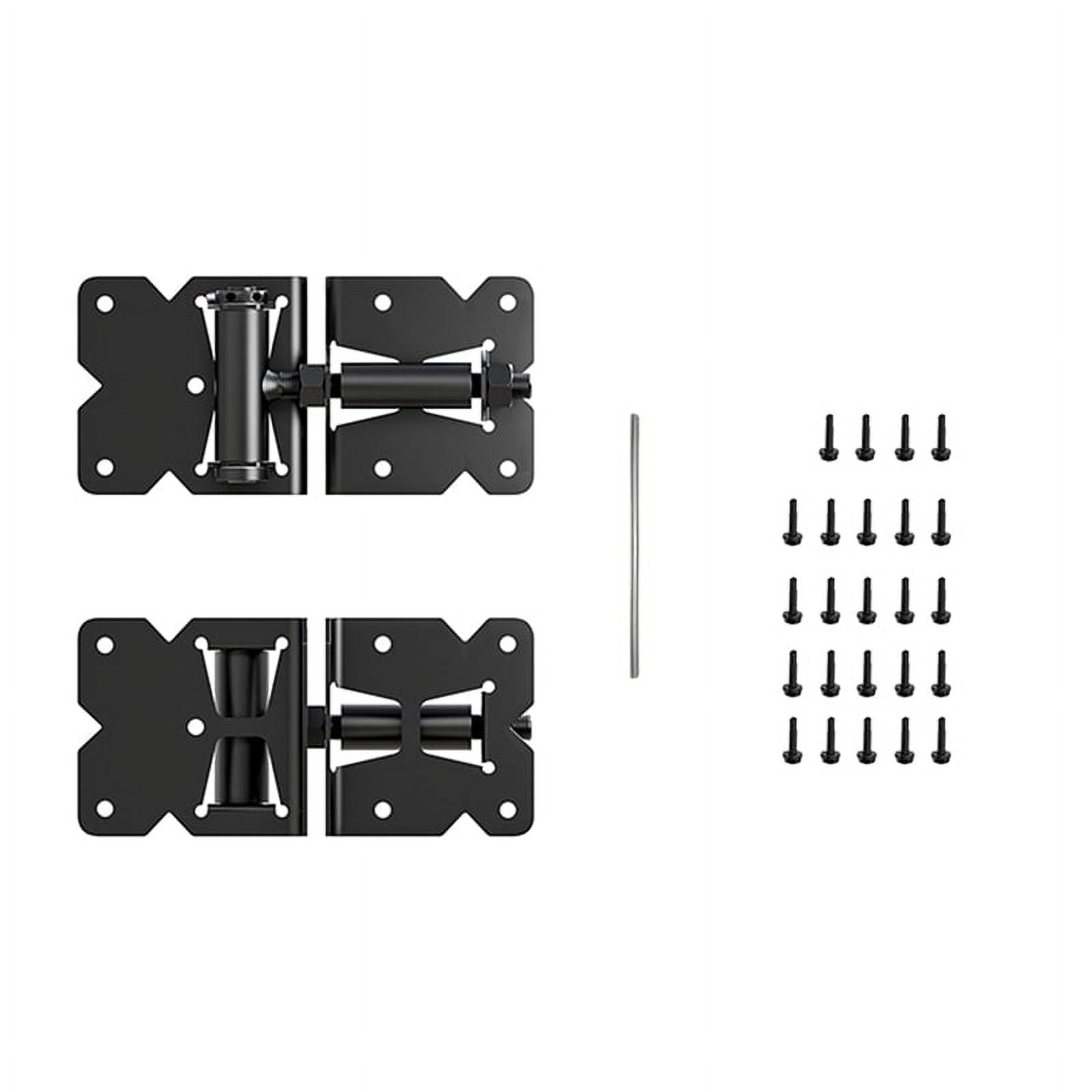 Gate Rack Adjuster HOT Self Closing Gate Hinge Heavy Duty 90 Degree Adjustable with ...