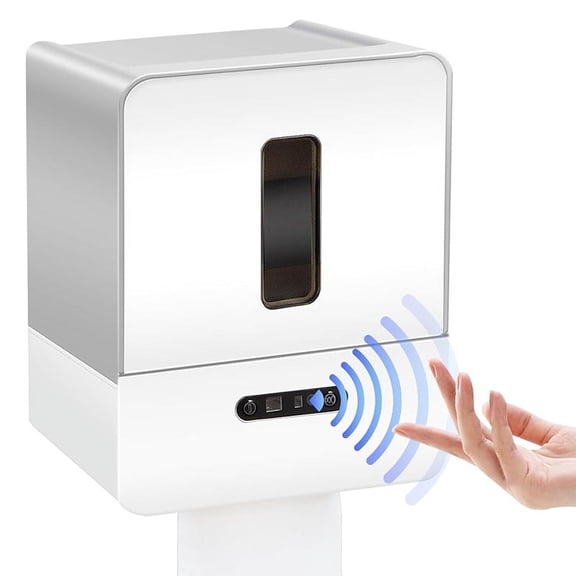 Smart Touchless Toilet Paper Dispenser,Electronic Senor Paper Towel Dispenser, with Night Light,USB Charging