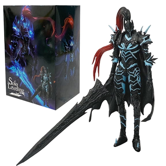 HOT Solo Leveling Figures The Bloodred Knight Yggdrasil Beru Ant King Figure Standing Pose Statue Action Figure Model Toys Gifts