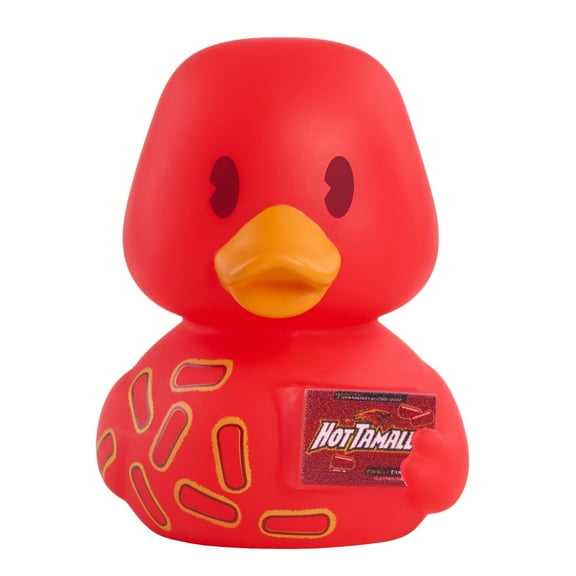 Duckalooz Hot Tamales Candy Collectible Duck Figure 2.75" Mini Candy-Inspired Toy Duck for Valentines & Easter Baskets, Kids Ages 2+