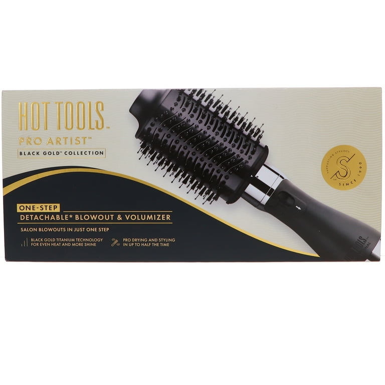 Hot Tools Pro Artist Black Gold One-Step Blowout Volumizer All