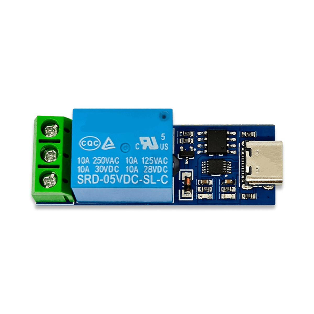 Module Relais USB LCUS-1 – Contrôle Par USB, Relais 5V 10A, Protection Intégrée, Pour Projets électroniques