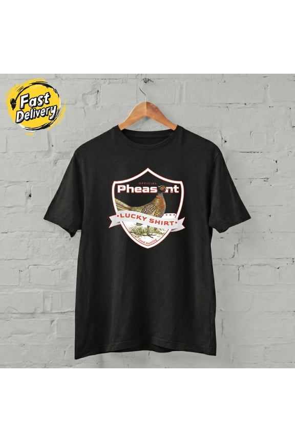 HOT TREND - Pheasant Hunter Lucky Charm Hunting Vest T-Shirt S-5XL